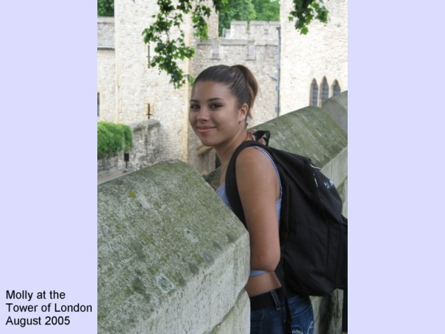 MOLLY AT THE TOWER