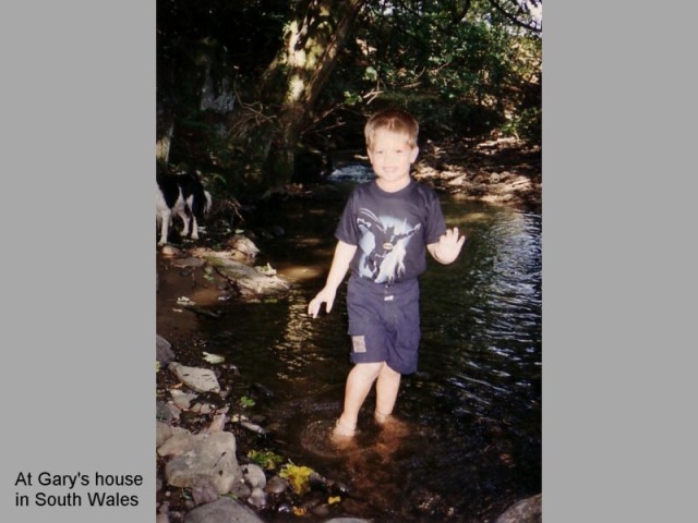 AT GARY'S HOUSE