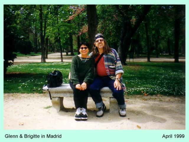 BRIGITTE & GLENN IN MADRID