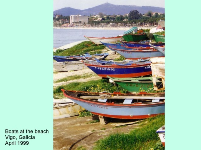 BOATS ON THE BEACH