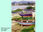 BOATS ON THE BEACH