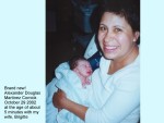NEWBORN ALEX WITH MUM