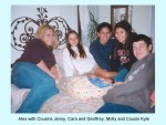 ALEX WITH HIS COUSINS