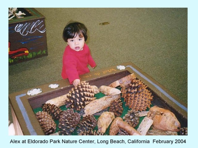 ALEX AT THE NATURE CENTER