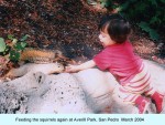 FEEDING THE SQUIRRELS  