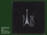 FIRST PROOF OF ALBUM COVER DESIGN