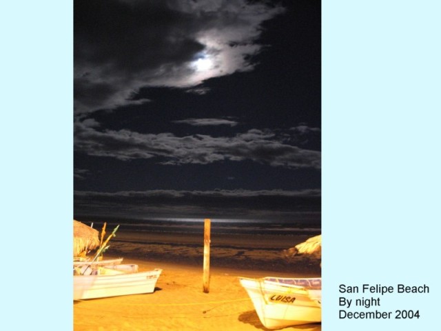 NIGHT ON THE BEACH