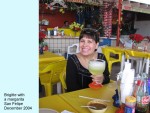 BRIGITTE WITH A MARGARITA