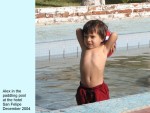 ALEX IN THE POOL