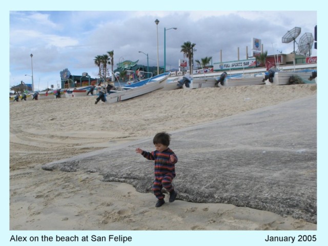 ALEX ON THE BEACH