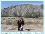 MUM, BRIGITTE & ALEX IN THE DESERT