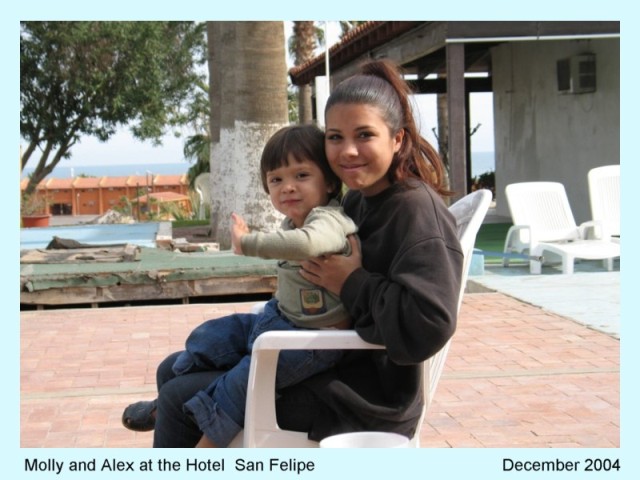 MOLLY & ALEX AT THE HOTEL