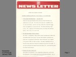 NEWSLETTER