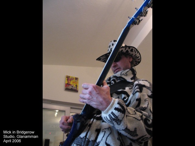 MICK IN THE STUDIO