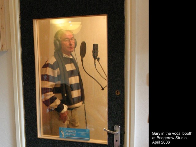 GARY IN THE STUDIO