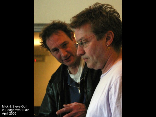 MICK & STEVE IN THE STUDIO