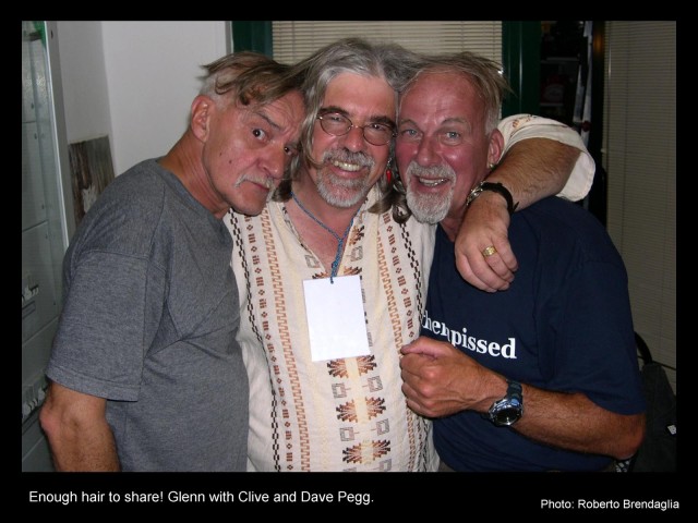 CLIVE, GLENN & DAVE PEGG