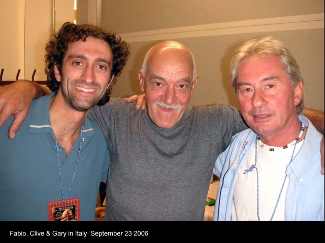 FABIO, CLIVE & GARY IN ITALY