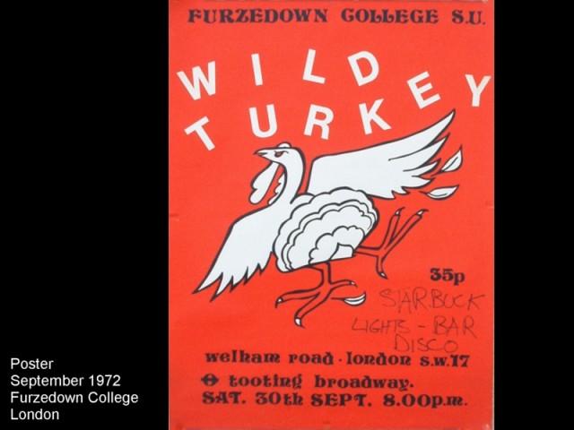LONDON POSTER SEPTEMBER 30 1972