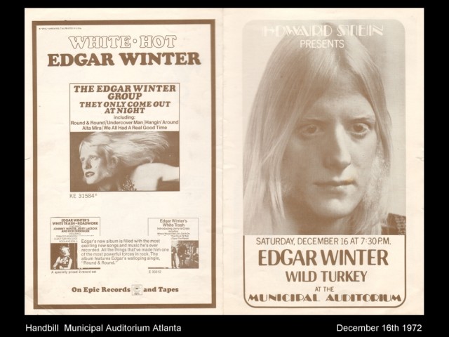 ATLANTA HANDBILL DECEMBER 16 1972