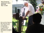 JUDY'S MEMORIAL SERVICE
