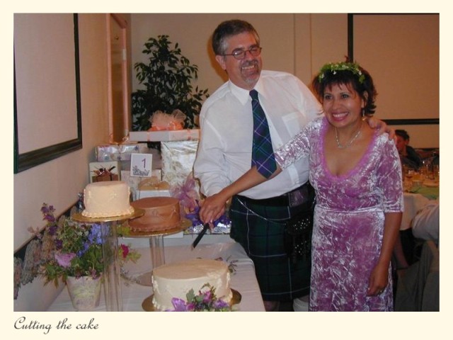 CUTTING THE CAKE