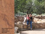 ALEX & BRIGITTE AT THE RUINS