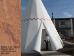 BRIGITTE AT OUR WIGWAM