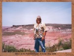 GLENN AT THE PAINTED DESERT