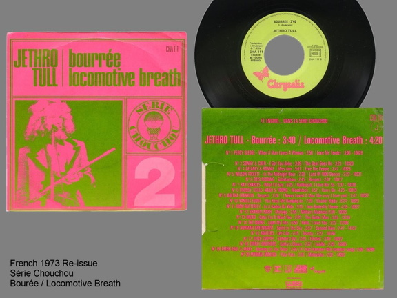 FRENCH BOURÉE REISSUE 45