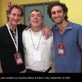 MICK, ROY & FABIO IN ITALY