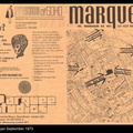 MARQUEE FLYER SEPTEMBER 1973