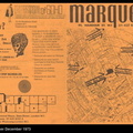MARQUEE FLYER DECEMBER 1973