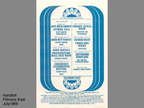 FILLMORE EAST HANDBILL