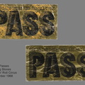 ROLLING STONES CIRCUS PASSES