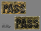 ROLLING STONES CIRCUS PASSES