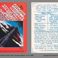 FILLMORE WEST HANDBILL
