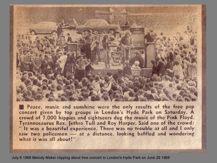 HYDE PARK FREE CONCERT