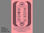 FILLMORE EAST HANDBILL
