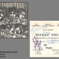 SIGNED BUSINESS CARD 