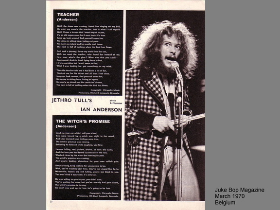 MARCH 1970 JUKE BOP MAGAZINE