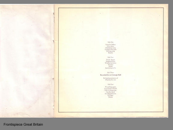 U.K. FRONTISPIECE
