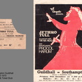 SOUTHAMPTON HANDBILL AND TICKET
