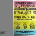 POWDER RIDGE FESTIVAL POSTER