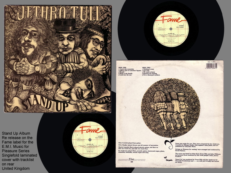 BRITISH REISSUE STAND UP ALBUM