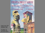 1999 ITALIAN CONVENTION POSTER