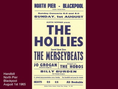 NORTH PIER HANDBILL AUGUST 1 1965