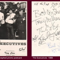 SIGNED EXECUTIVES POSTCARD