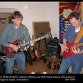 GRAHAM & MICK IN THE STUDIO