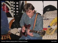 GRAHAM IN THE STUDIO